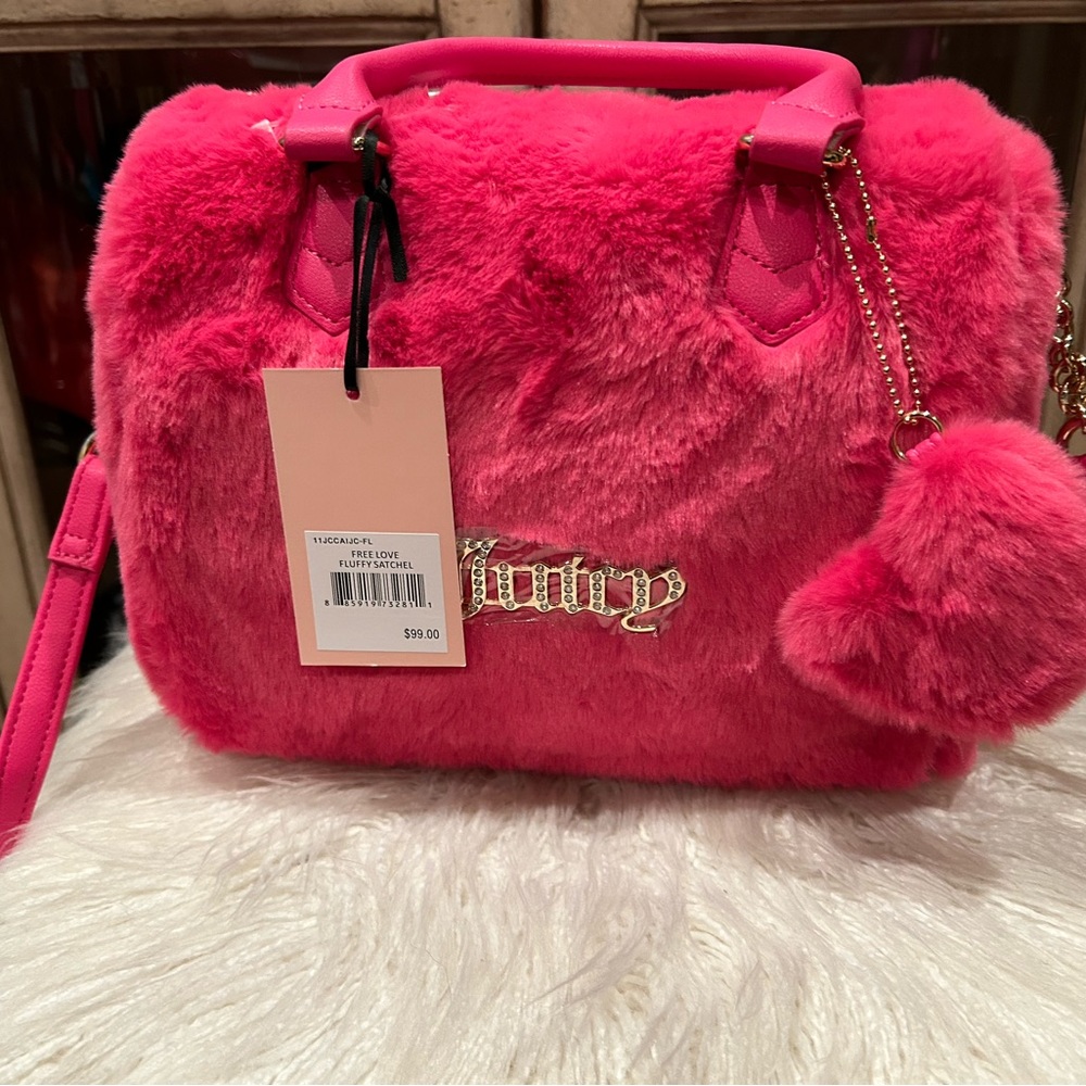 Juicy Couture Faux Fur Purse/Handbag